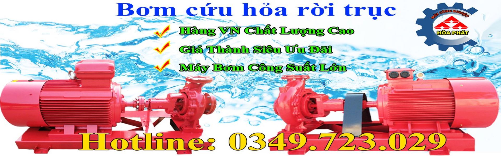 Máy Bơm chữa cháy chạy điện