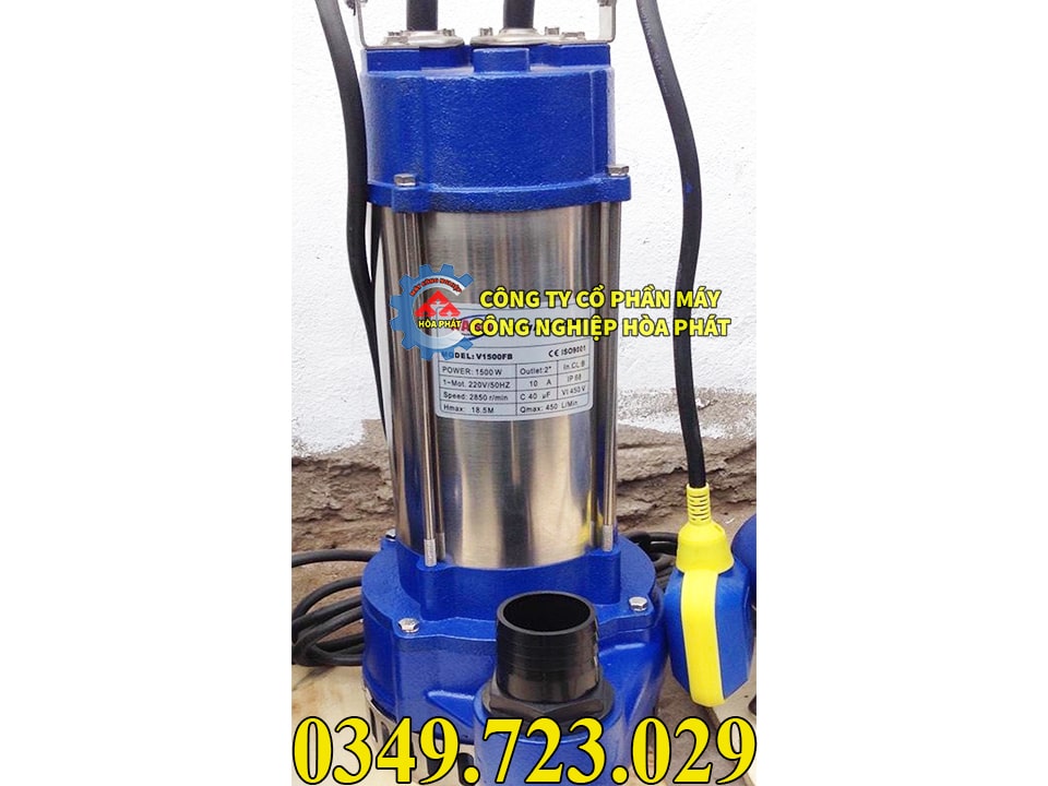 Máy Bơm chìm nước thải 1,5kw