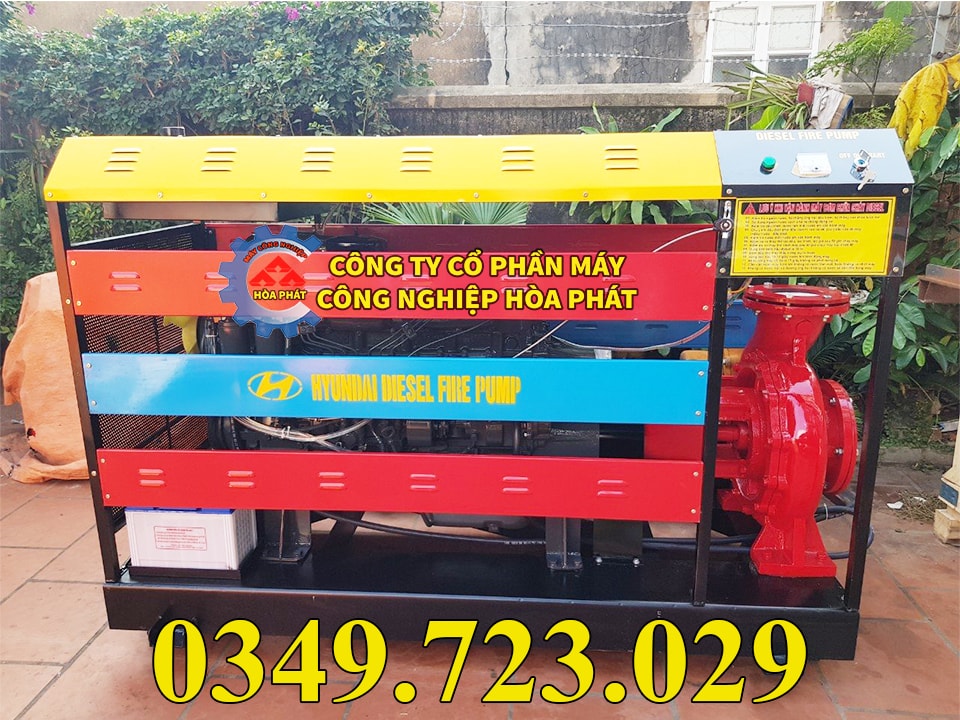 Máy bơm chữa cháy Diesel 132kw/175hp chất lượng - giá rẻ.